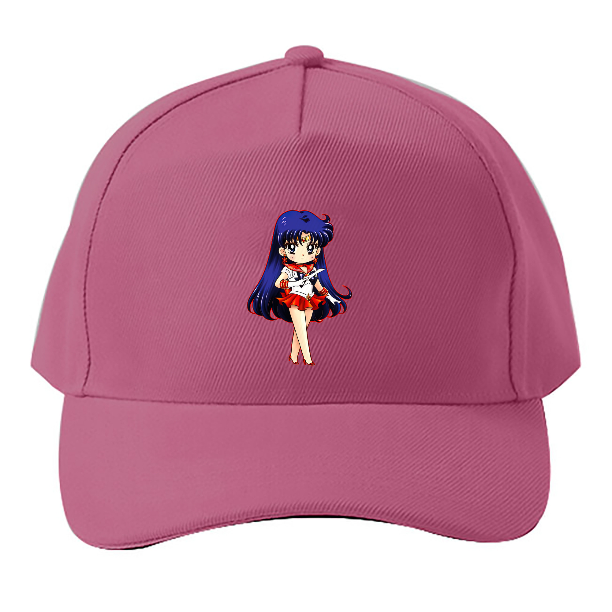 （画像用） 美少女戦士セーラームーン 火野レイ ひの レイ Sailor Moon Hino Rei （セーラーマーズ,Sailor Mars） ベースボールキャップ 綿100％ 男女兼用 帽子 スポーツ